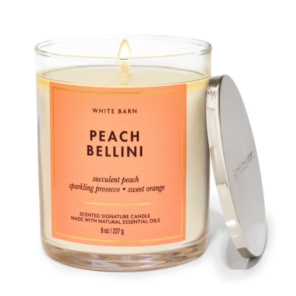 White Barn Peach Bellini Candle